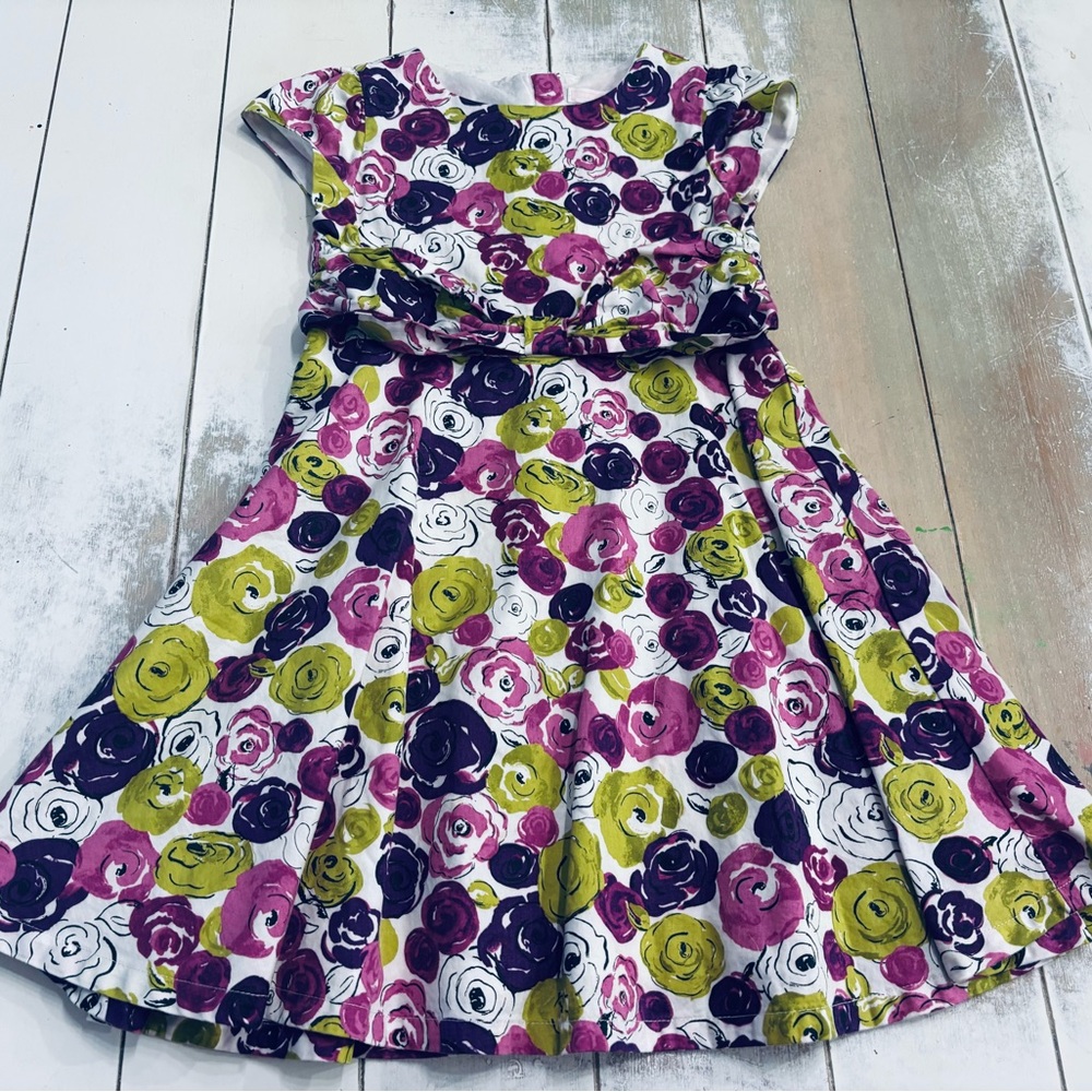 Janie and Jack spring floral dress